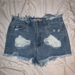 Jean shorts
